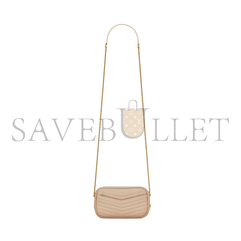 YSL MINI LOU IN QUILTED LEATHER 748849DV7012721 (19*10.5*5cm)